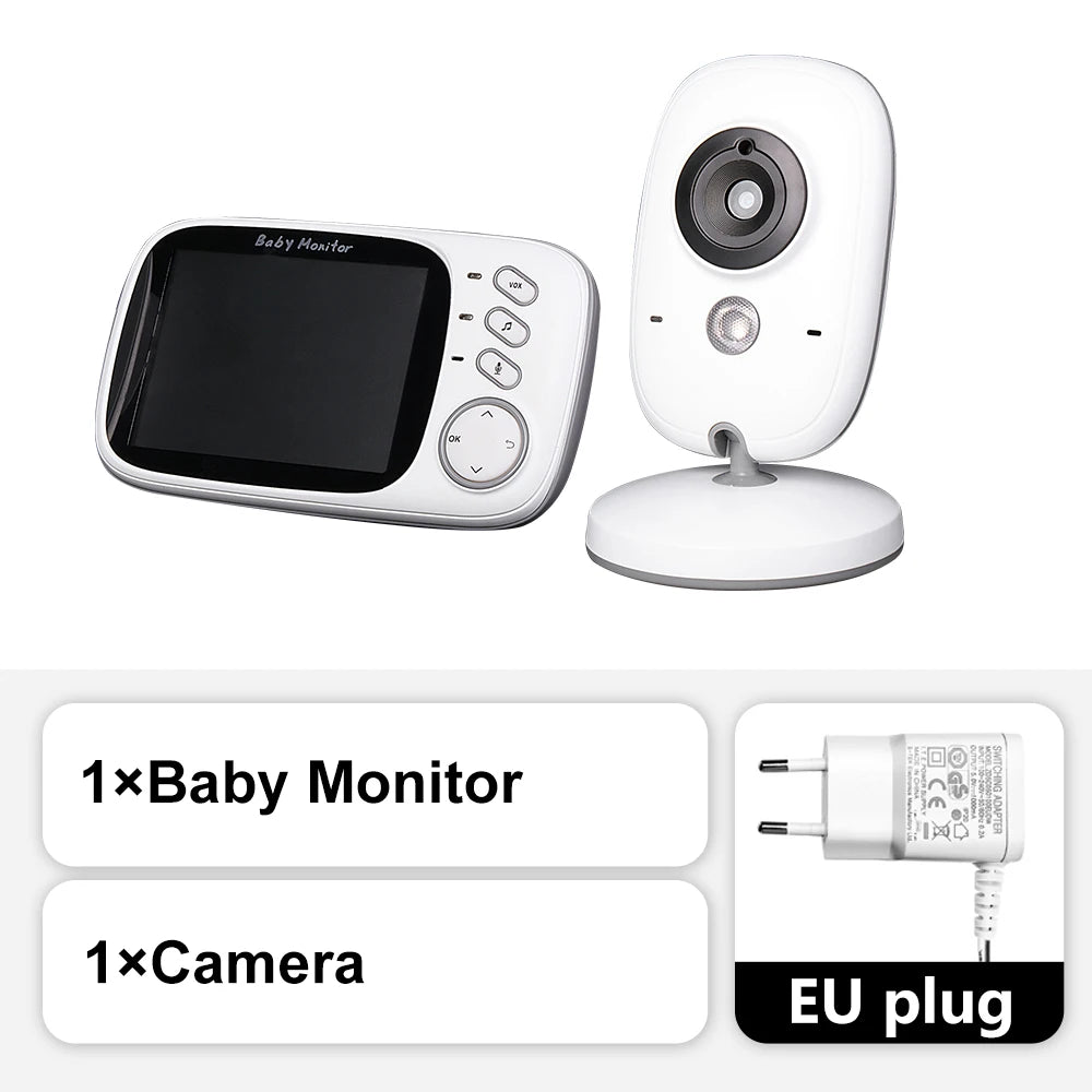 Caméra de surveillance vidéo 3.5 pouces avec vision nocturne 2.4G