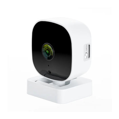 Caméra de sécurité intérieure 4K, audio bidirectionnel, webcam WiFi 2.4G, maison intelligente, surveillance vidéo 8MP, détection de mouvement, vision nocturne IR