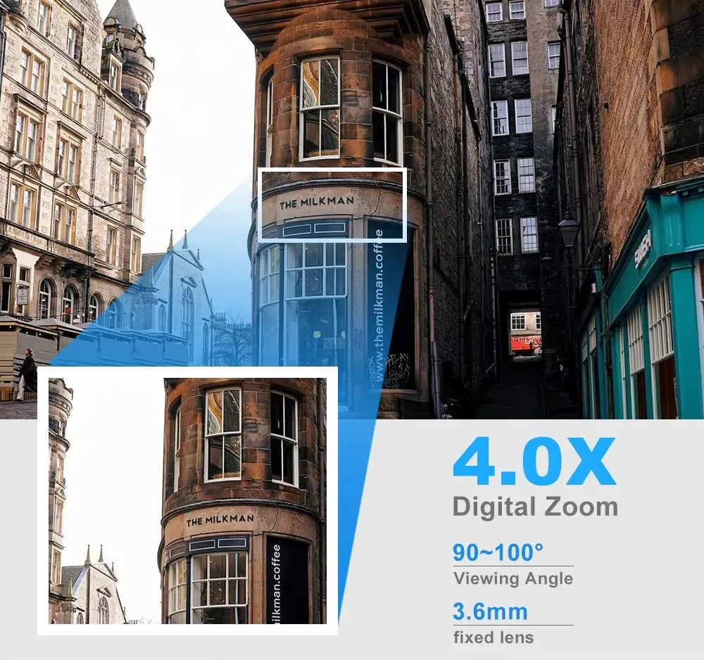 WiFi 1080P HD excellente version intérieure extérieure caméra sans fil à 360 degrés