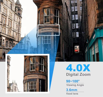 WiFi 1080P HD excellente version intérieure extérieure caméra sans fil à 360 degrés