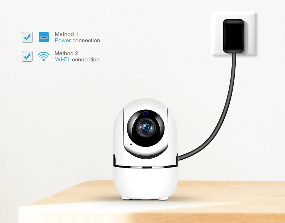 1620P caméra Wifi IP intérieure YCC365 Plus Surveillance vidéo sans fil maison intelligente suivi automatique Vision nocturne caméra de sécurité CCTV