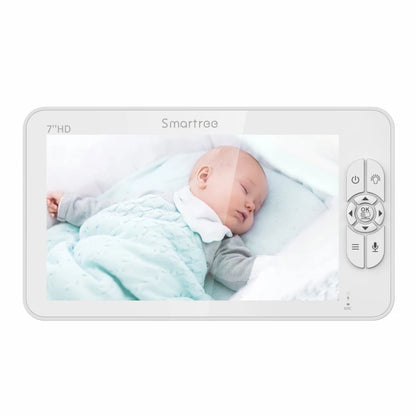 Moniteur Bébé 7" 1080P - 2 Caméras Écran Divisé