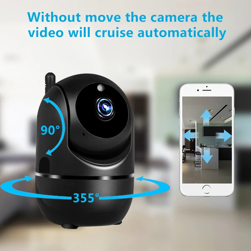 1620P caméra Wifi IP intérieure YCC365 Plus Surveillance vidéo sans fil maison intelligente suivi automatique Vision nocturne caméra de sécurité CCTV