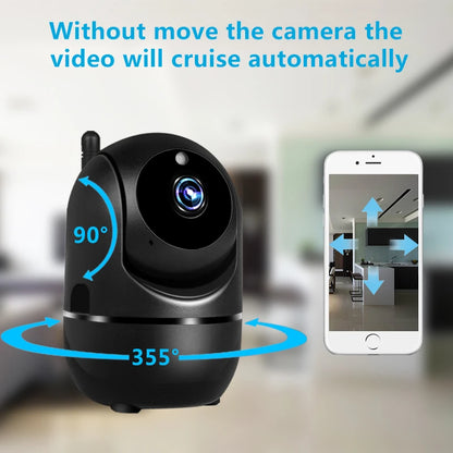 1620P caméra Wifi IP intérieure YCC365 Plus Surveillance vidéo sans fil maison intelligente suivi automatique Vision nocturne caméra de sécurité CCTV