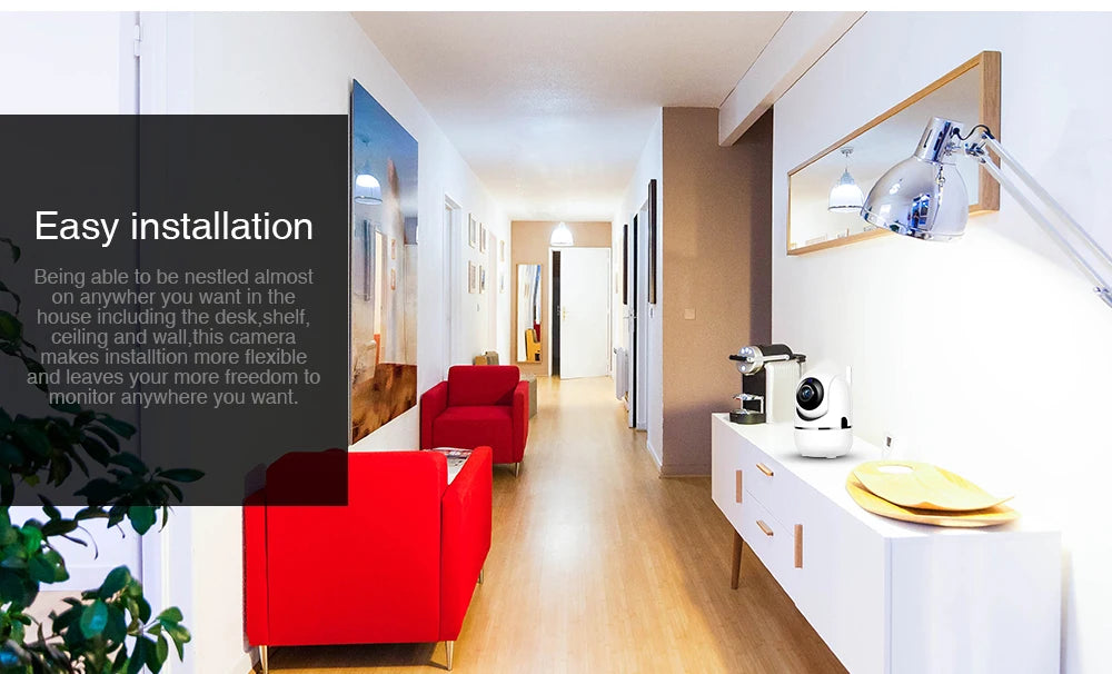 1620P caméra Wifi IP intérieure YCC365 Plus Surveillance vidéo sans fil maison intelligente suivi automatique Vision nocturne caméra de sécurité CCTV
