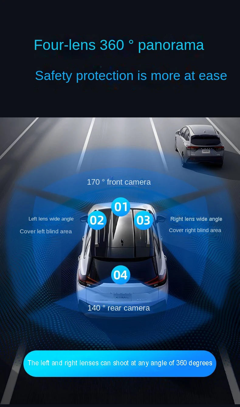 Dashcam 4K Double Objectif - GPS WiFi