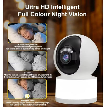 Caméra IP WiFi intérieure V360 Pro 2MP Full HD 1080P, caméra de sécurité sans fil CCTV, surveillance à domicile, conversation bidirectionnelle, vision nocturne infrarouge