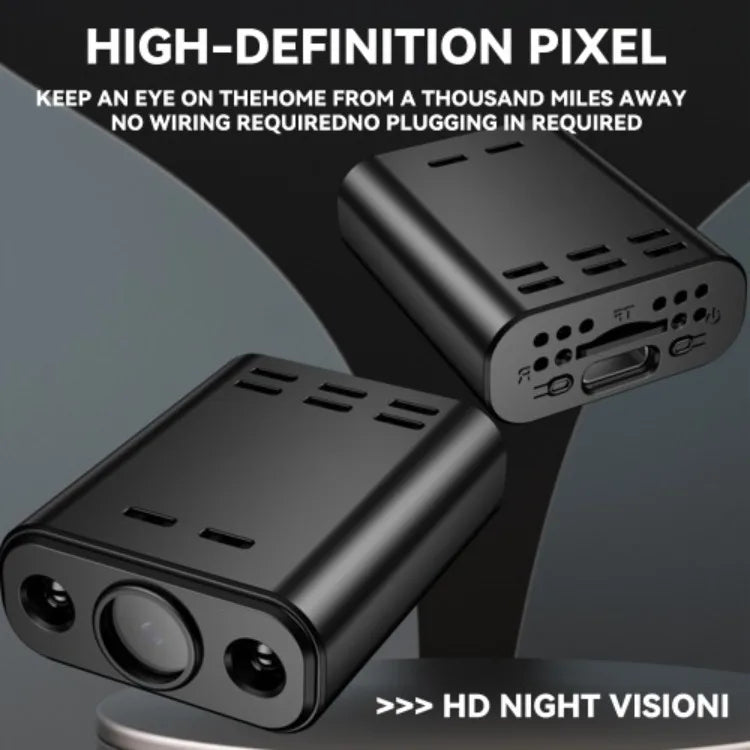 Mini caméra de sécurité intérieure 5MP, Vision nocturne, autonomie de la batterie 4H, alertes de détection de mouvement, stockage SD/Cloud, contrôle par application pour téléphone, caméra pour bébé