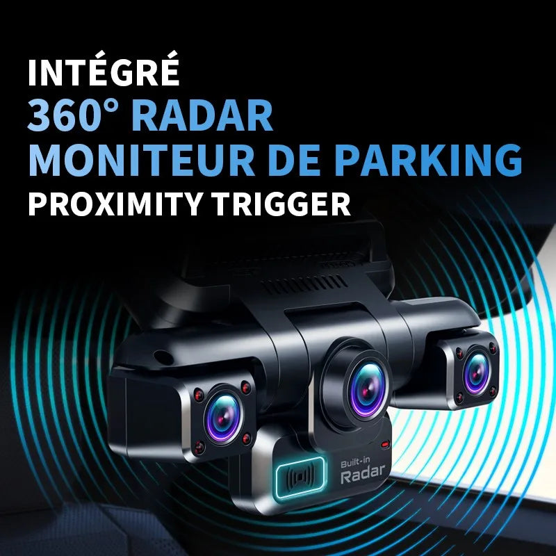 Dashcam i7Pro 4K GPS - 4 Canaux WiFi