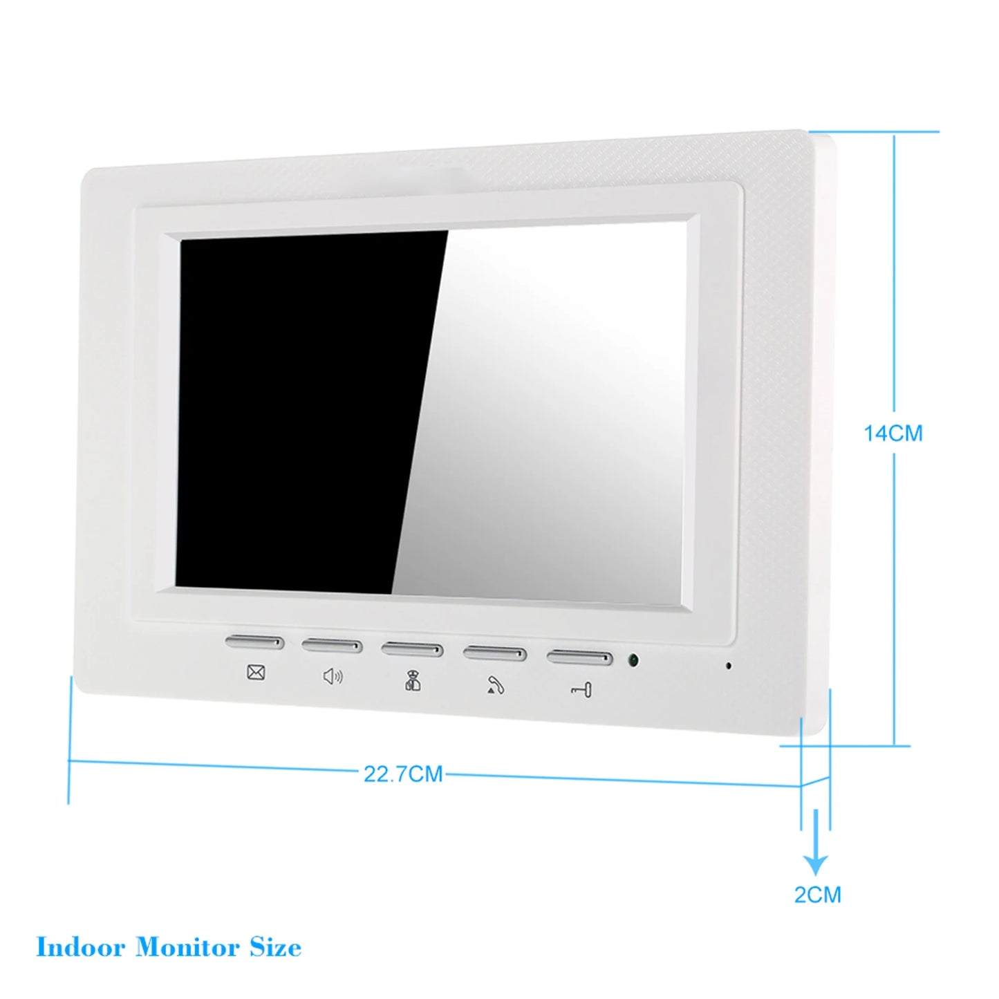 Caméra extérieure IR-CUT, sonnette vidéo filaire de 7 pouces, moniteur intérieur, interphone visuel, Audio bidirectionnel, déverrouillage à distance, visiophone