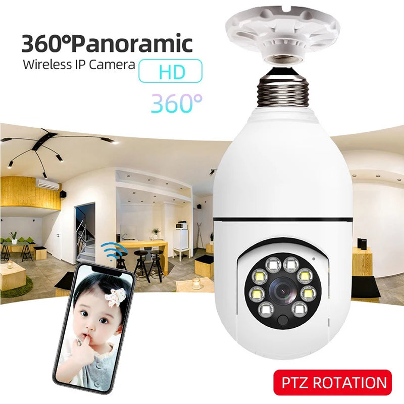 Mini Caméra Surveillance WiFi HD - Babyphone Vision Nocturne Enregistreur IP