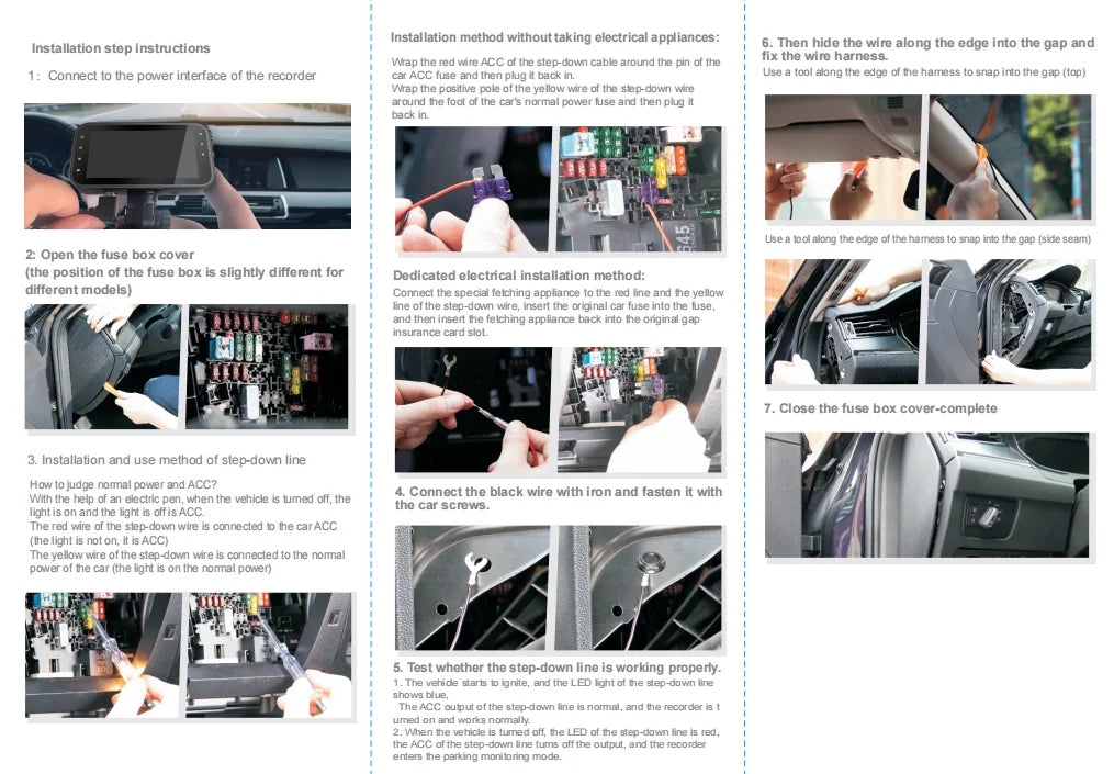 M310 Plus Dashcam 2K - Commande Vocale