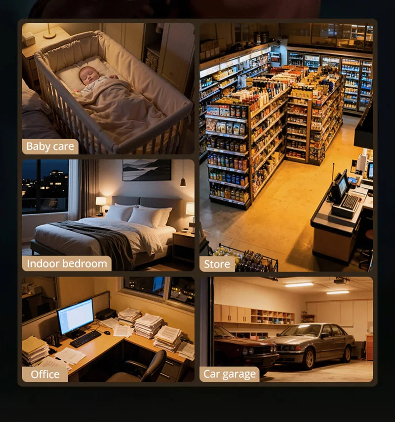 Nouvelle caméra haute définition Lenovo 1080, sécurité domestique, Wifi, Bluetooth, vision à distance en temps réel, vision nocturne infrarouge