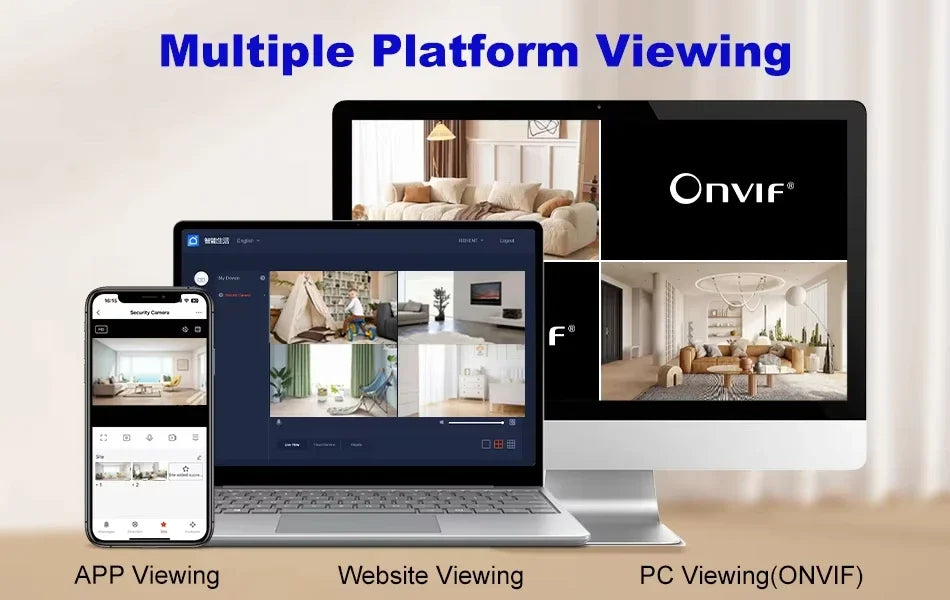 Caméra de sécurité intérieure ANSVICAM Tuya 6MP HD 5G WiFi avec zoom 6x, moniteur pour bébé, vision nocturne, détection automatique de mouvement, audio bidirectionnel