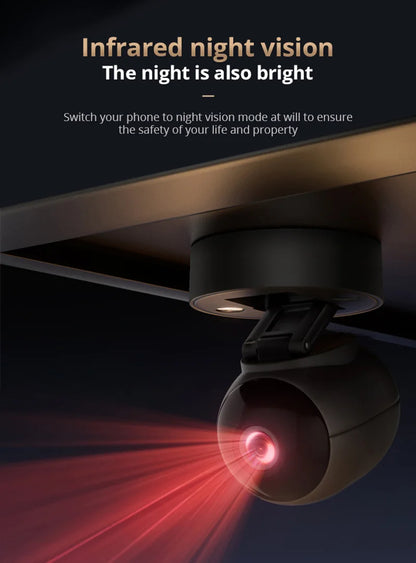 Nouvelle caméra haute définition Lenovo 1080, sécurité domestique, Wifi, Bluetooth, vision à distance en temps réel, vision nocturne infrarouge