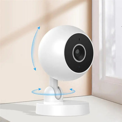 Caméra de sécurité intérieure ABGI - Caméras intelligentes HD pour la sécurité domestique, caméra Wifi intérieure 1080P pour la sécurité domestique/les bébés