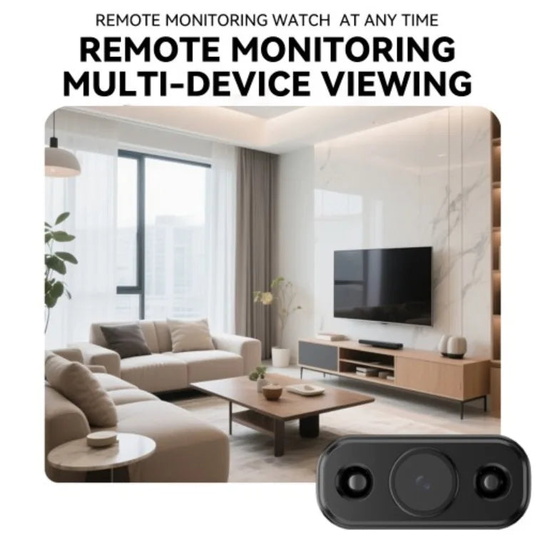 Mini caméra de sécurité intérieure 5MP, Vision nocturne, autonomie de la batterie 4H, alertes de détection de mouvement, stockage SD/Cloud, contrôle par application pour téléphone, caméra pour bébé