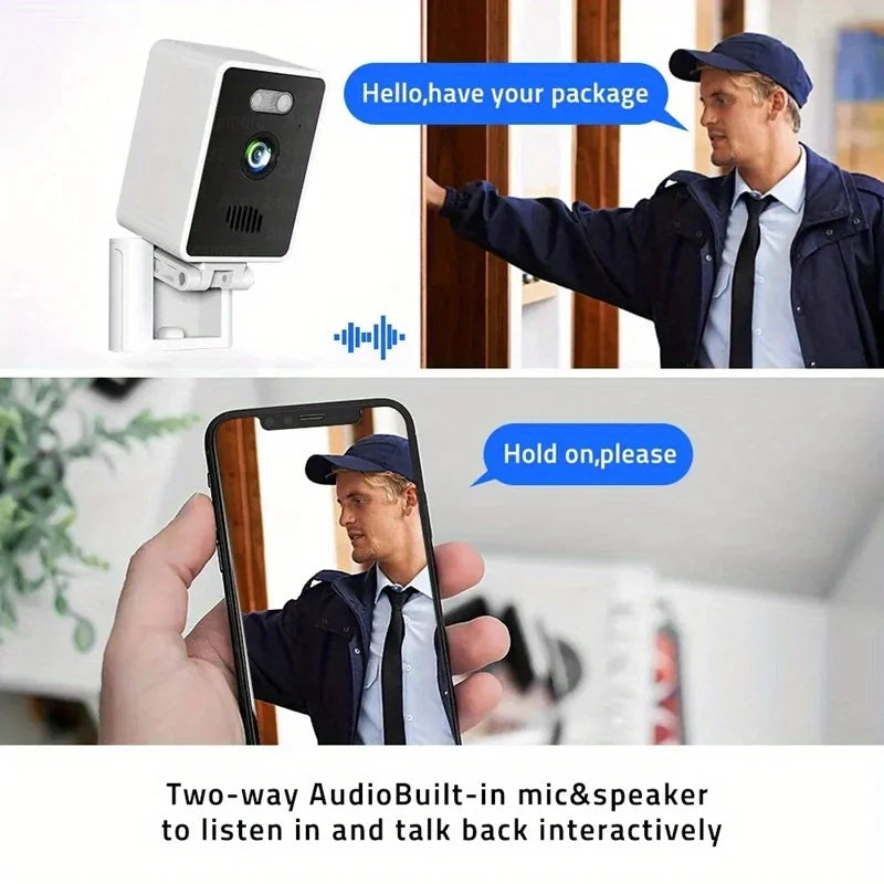 Caméra de sécurité intérieure intelligente, moniteur pour animaux de compagnie, Vision nocturne couleur, Audio bidirectionnel, WiFi 2.4Ghz, 1080P, application YI IOT, CCTV