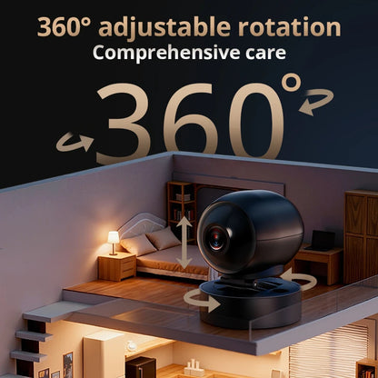 Nouvelle caméra haute définition Lenovo 1080, sécurité domestique, Wifi, Bluetooth, vision à distance en temps réel, vision nocturne infrarouge