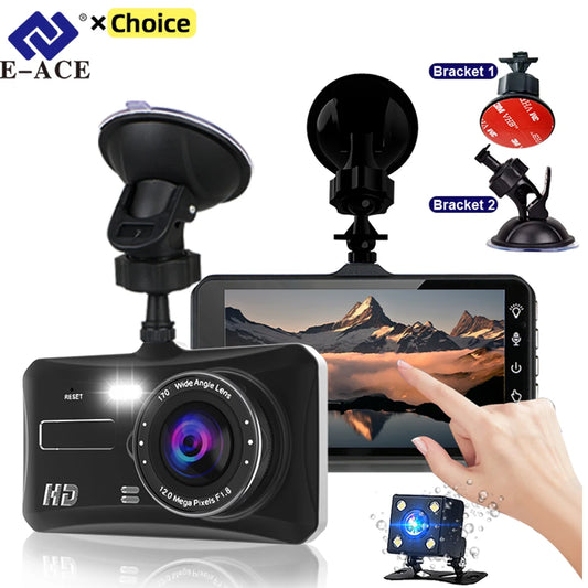Dashcam 1080P Full HD WiFi caméra avant arrière
