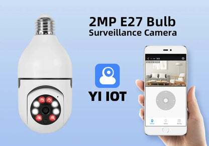 Caméra de surveillance 2026 avec vision nocturne couleur, suivi automatique des personnes, zoom, moniteur de sécurité intérieur, caméra IP Wi-Fi mini