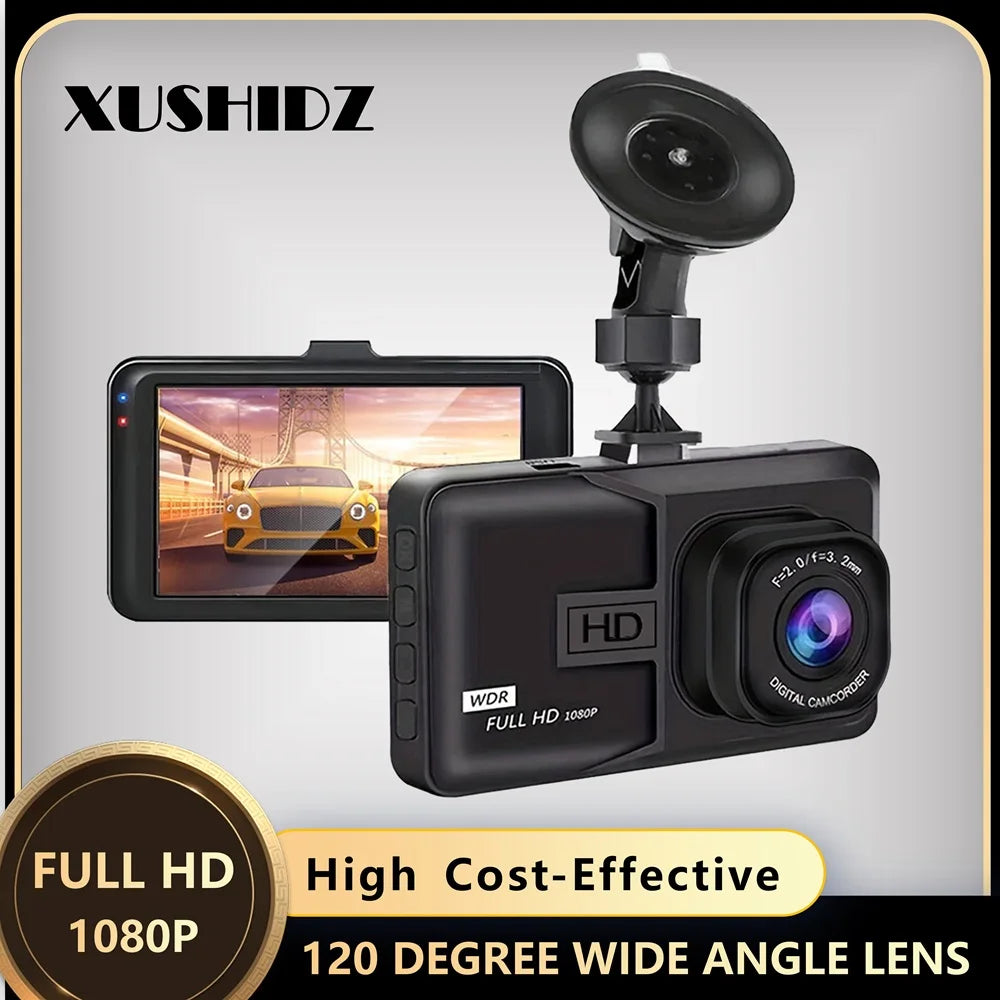 Dashcam 1080P parking 24 heures capteur G 3 axes