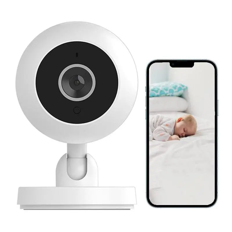 Caméra de sécurité intérieure ABGI - Caméras intelligentes HD pour la sécurité domestique, caméra Wifi intérieure 1080P pour la sécurité domestique/les bébés
