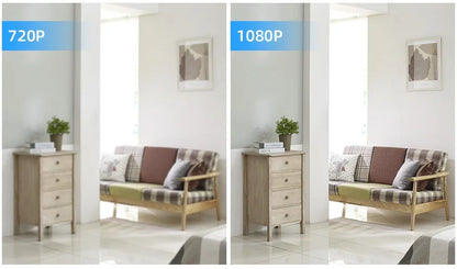 Caméra de surveillance 2026 avec vision nocturne couleur, suivi automatique des personnes, zoom, moniteur de sécurité intérieur, caméra IP Wi-Fi mini