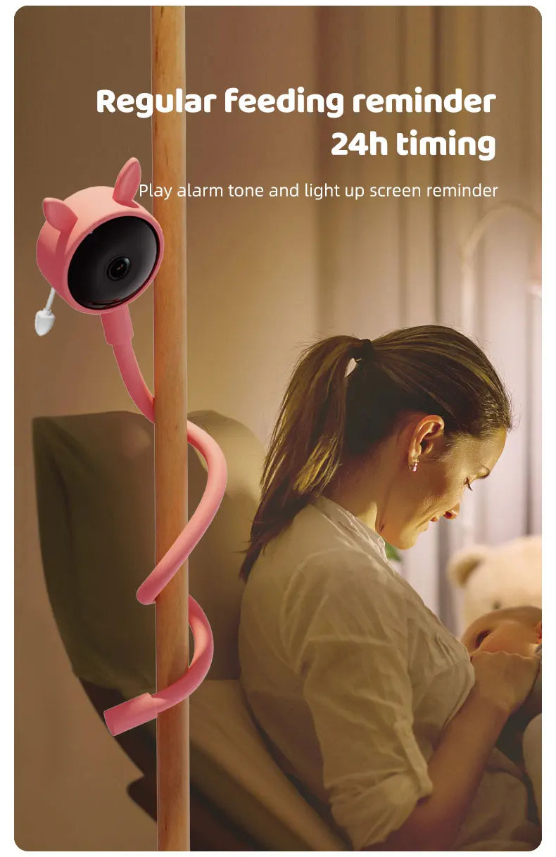 Moniteur Bébé WiFi Bluetooth - Sans Exposition Rouge