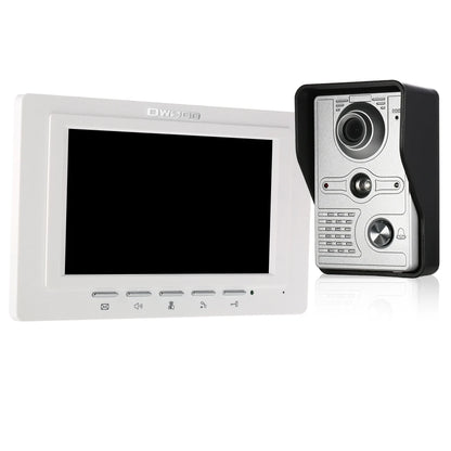 Caméra extérieure IR-CUT, sonnette vidéo filaire de 7 pouces, moniteur intérieur, interphone visuel, Audio bidirectionnel, déverrouillage à distance, visiophone