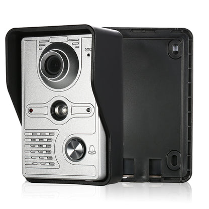 Caméra extérieure IR-CUT, sonnette vidéo filaire de 7 pouces, moniteur intérieur, interphone visuel, Audio bidirectionnel, déverrouillage à distance, visiophone