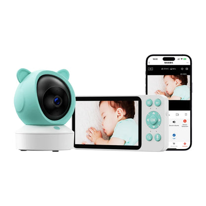 Bébé moniteur 2K haute définition WiFi télécommande application mobile