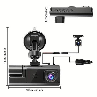 Dashcam 1080P WiFi - Vue Avant/Arrière