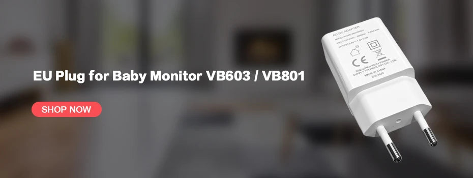 Moniteur Bébé 4.3" - Caméra Panoramique Sans Fil