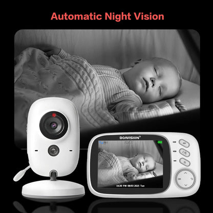 Moniteur Bébé 3.2" - Vision Nocturne Audio 2 Voies
