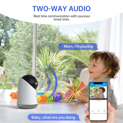 Caméra bébé Lenovo suivi mouvement intelligent
