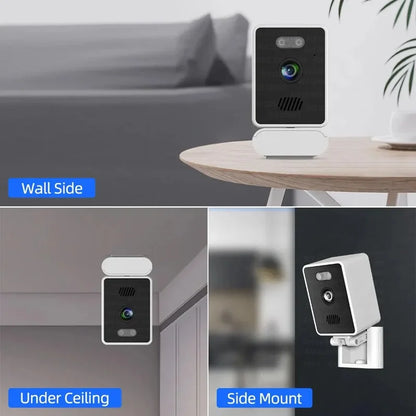 Caméra de sécurité intérieure intelligente, moniteur pour animaux de compagnie, Vision nocturne couleur, Audio bidirectionnel, WiFi 2.4Ghz, 1080P, application YI IOT, CCTV