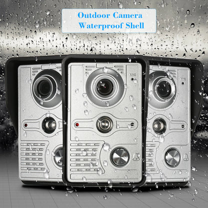 Caméra extérieure IR-CUT, sonnette vidéo filaire de 7 pouces, moniteur intérieur, interphone visuel, Audio bidirectionnel, déverrouillage à distance, visiophone