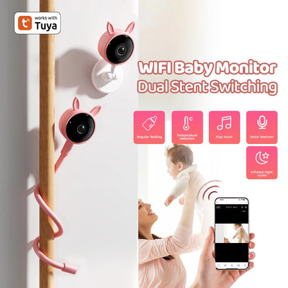 Moniteur bébé Tuya WiFi Bluetooth intelligent
