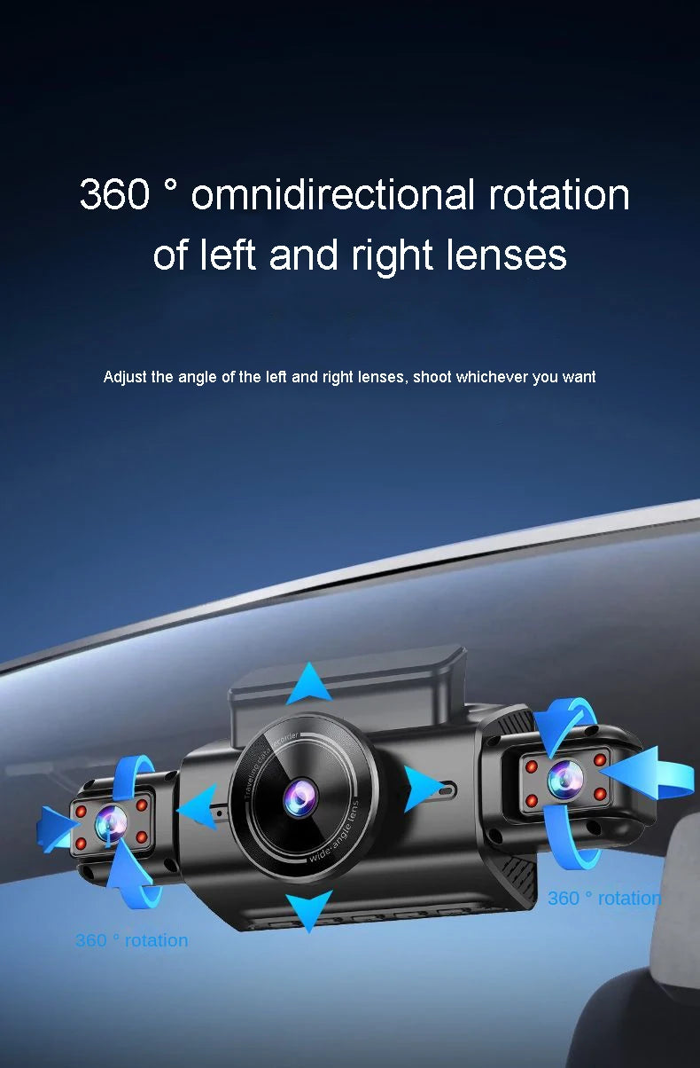 Dashcam 4K Double Objectif - GPS WiFi