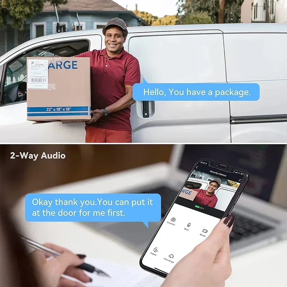 Caméra de sonnette LCD 4.3 pouces, caméra vidéo visuelle pour maison et extérieur, détecteur de porte numérique, WiFi 1080P 2.4G, sonnette électronique