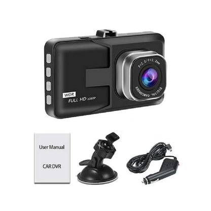 Dashcam 1080P capteur G protection fichiers urgence impact
