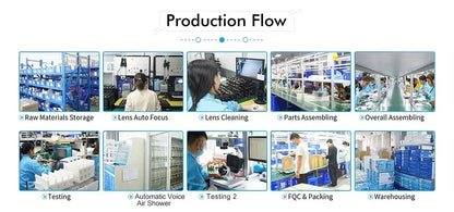 Caméra de sécurité intérieure ANSVICAM Tuya 6MP HD 5G WiFi avec zoom 6x, moniteur pour bébé, vision nocturne, détection automatique de mouvement, audio bidirectionnel