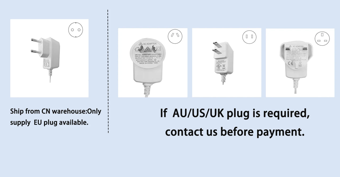 Moniteur Bébé 5" PTZ - Audio 2 Voies Mode VOX