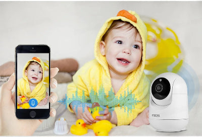 Caméra Bébé 5MP WiFi - Suivi Automatique Intelligent