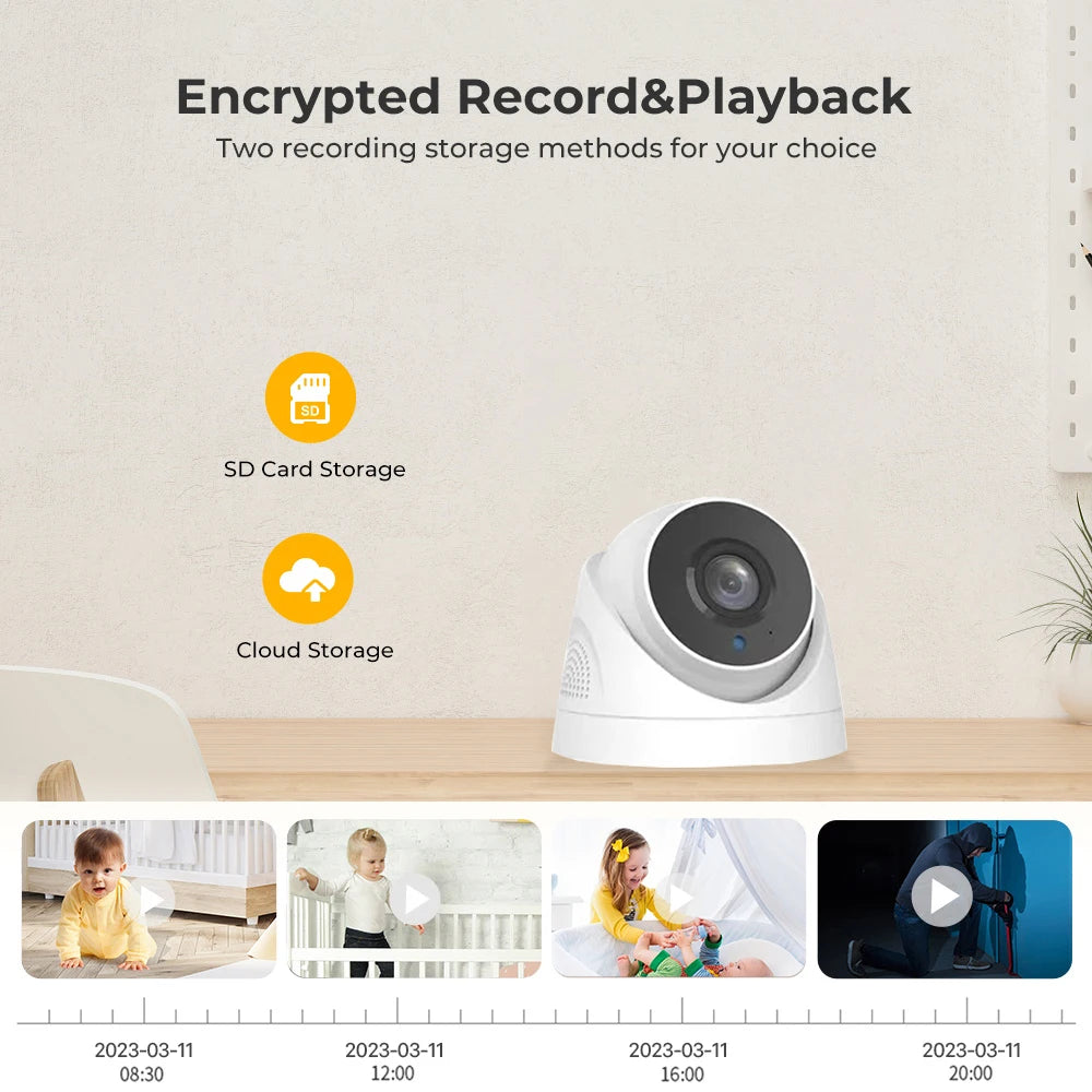 Caméra IP Surveillance Wifi 1MP 720P réseau de Vision nocturne sécurité dôme intérieur P2P CCTV vidéo HD caméra APP Vi365 PIX-LINK HB45