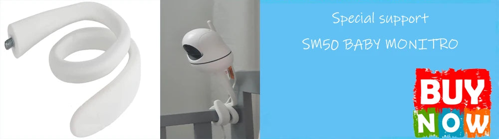 Moniteur Bébé 5" Zoom 4X - Batterie 22H Portée 300m