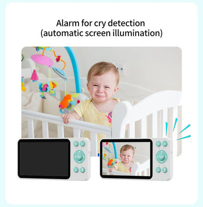 Bébé moniteur 2K haute définition WiFi télécommande application mobile