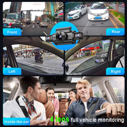 Dashcam 4K codec H.265 économie espace carte mémoire
