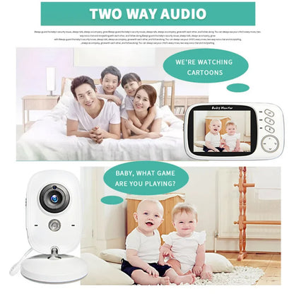 Moniteur Bébé 3.2" WiFi - Surveillance à Distance HD
